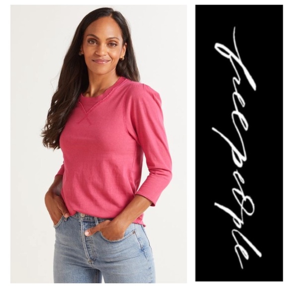 Free People Tops - NWT “Clover” Top in Rose